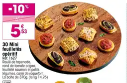 Croque Gel 30 mini feuilletés apéritif offre