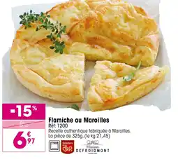 Croque Gel Flamiche au maroilles offre