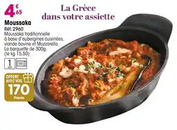 Croque Gel Moussaka offre