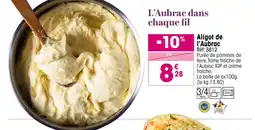 Croque Gel Aligot de aubrac offre