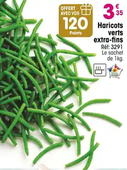 Croque Gel Haricots points verts extra-fins offre