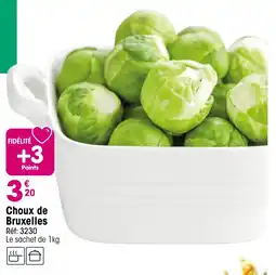 Croque Gel Choux de bruxelles offre