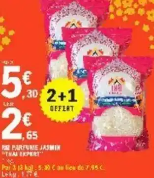 E.Leclerc Riz parfume jasmin offre
