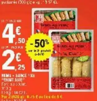 E.Leclerc Nems + sauce offre