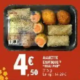 E.Leclerc Assiette exotique offre