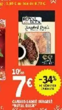 E.Leclerc Canard Laqué Surgelé offre