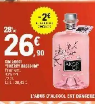 E.Leclerc Gin Akori Cherry Blossom offre