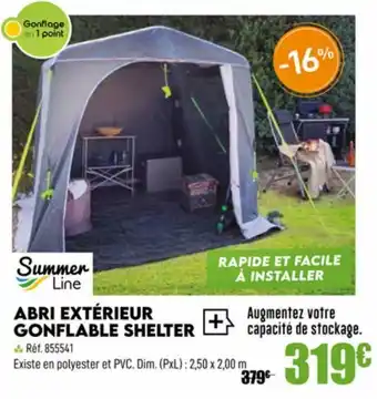 Narbonne accessoires Abri Extérieur offre