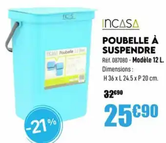 Narbonne accessoires Poubelle à Suspendre offre
