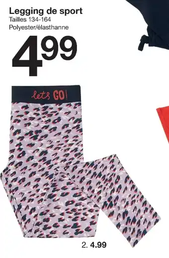Zeeman Legging de Sport offre