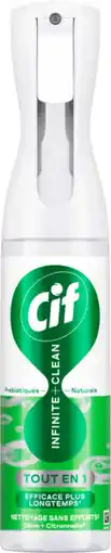 Auchan Cif spray nettoyant ménager multi-surfaces cif offre