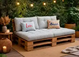 Auchan Sansmarque coussin rectangulaire actuel offre