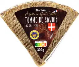 Auchan Auchan tomme de savoie igp auchan terroir offre