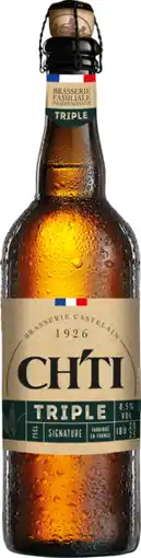 Auchan Chti bière signature triple ch'ti offre
