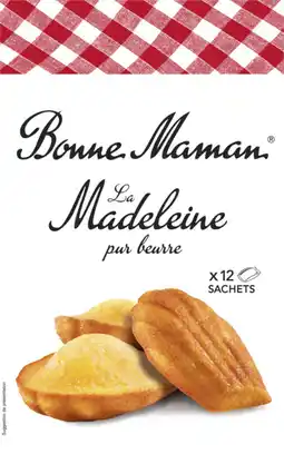 Auchan Bonne maman madeleines tradition bonne maman offre