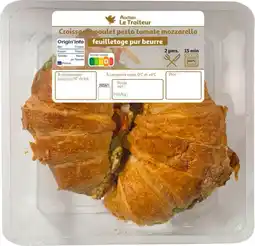 Auchan Auchan traiteur 2 croissants poulet pesto tomate mozzarella auchan le traiteur offre