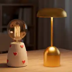 Auchan Actuel lampe à poser coeurs actuel offre