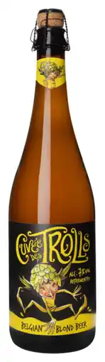 Auchan Cuvee des trolls bière blonde cuvée des trolls offre