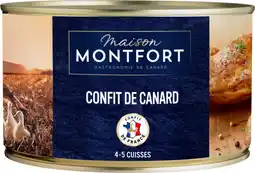 Auchan Montfort confit de canard montfort offre