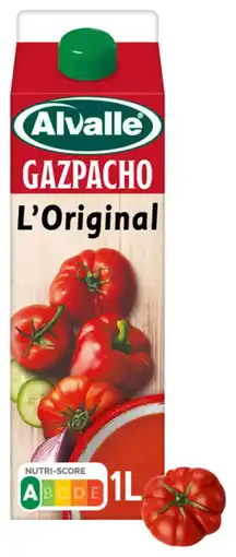 Auchan Alvalle gazpacho l'original alvalle offre