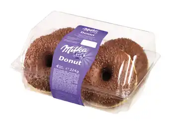 Auchan Milka donut's au chocolat milka offre