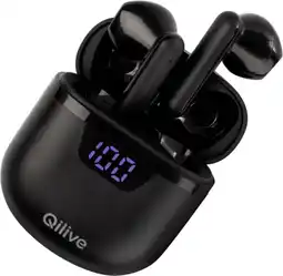 Auchan Qilive écouteurs semi intra auriculaires q1342 tws noir offre
