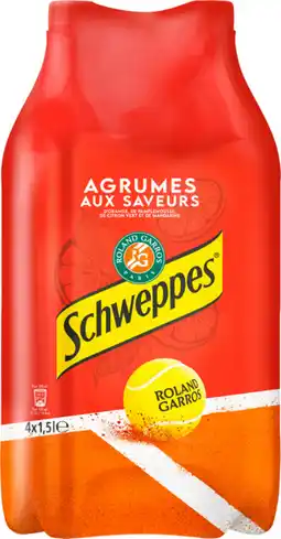 Auchan Schweppes schweppes agrumes offre