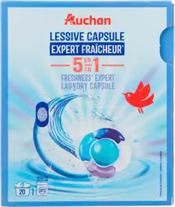 Auchan Auchan lessive capsules expert auchan offre