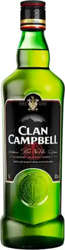 Auchan Clan campbell whisky clan campbell offre