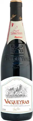 Auchan Pierre chanau vacqueyras aop offre