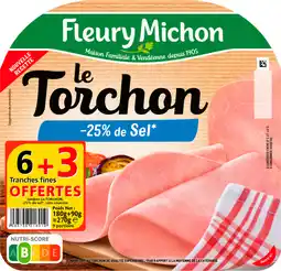 Auchan Fleury michon jambon le torchon fleury michon offre