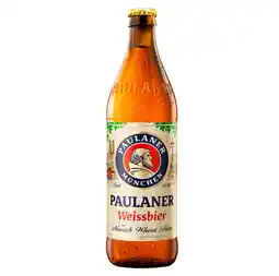 Auchan Supermarché Paulaner bière paulaner weissbier offre