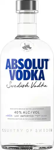 Auchan Supermarché Absolut vodka absolut offre