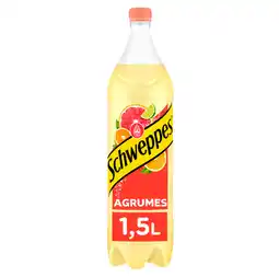 Auchan Supermarché Schweppes schweppes agrumes offre