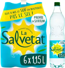 Auchan Supermarché Salvetat eau gazeuse salvetat offre
