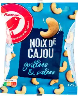 Auchan Supermarché Auchan noix de cajou grillées et salées auchan offre