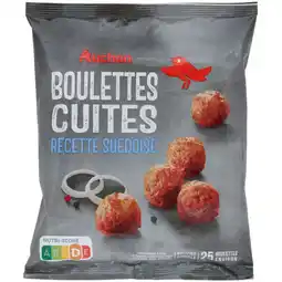 Auchan Supermarché Auchan boulettes cuites recette suédoise surgelées auchan offre