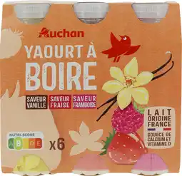 Auchan Supermarché Auchan yaourt à boire auchan offre