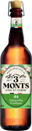 Auchan Supermarché 3 monts bière ipa 3 monts offre