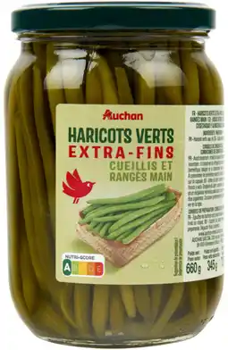 Auchan Supermarché Auchan haricots verts extra fins auchan offre