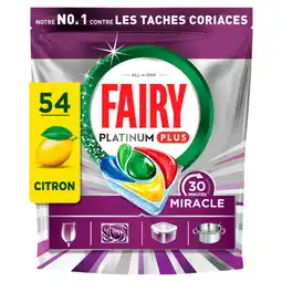 Auchan Supermarché Fairy tablettes lave vaisselle fairy offre