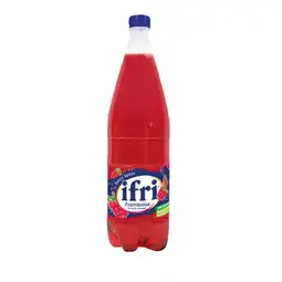 Auchan Supermarché Ifri boisson gazeuse framboise et fruits rouges ifri offre