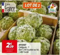 Netto Artichaut offre
