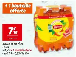 Netto Lipton Boisson au the pêche offre