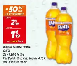 Netto Fanta Boisson gazeuse orange offre