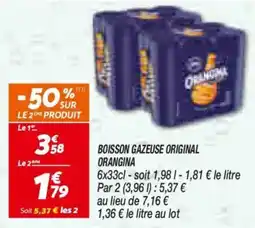 Netto Orangina Boisson gazeuse original offre