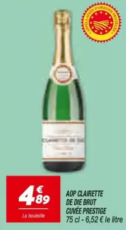 Netto Aop clairette de die brut cuvée prestige offre