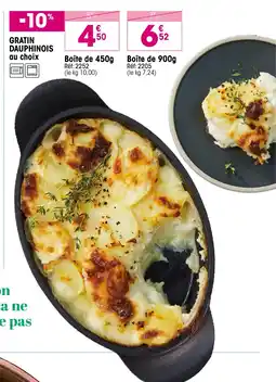 Croque Gel Gratin dauphinois offre