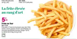 Croque Gel Frites au four offre