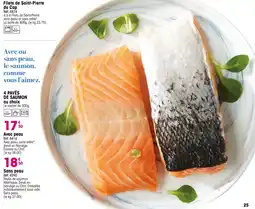 Croque Gel 4 pavés de saumon au choix offre